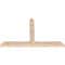 Ekena Millwork Portland Smooth Timber Gable Bracket, Douglas Fir, 72"W x 45"H x 3 1/2"D x 5 1/2"F, 15/12 Pitch GBW072X45X0406POR00SDF - alternate 4
